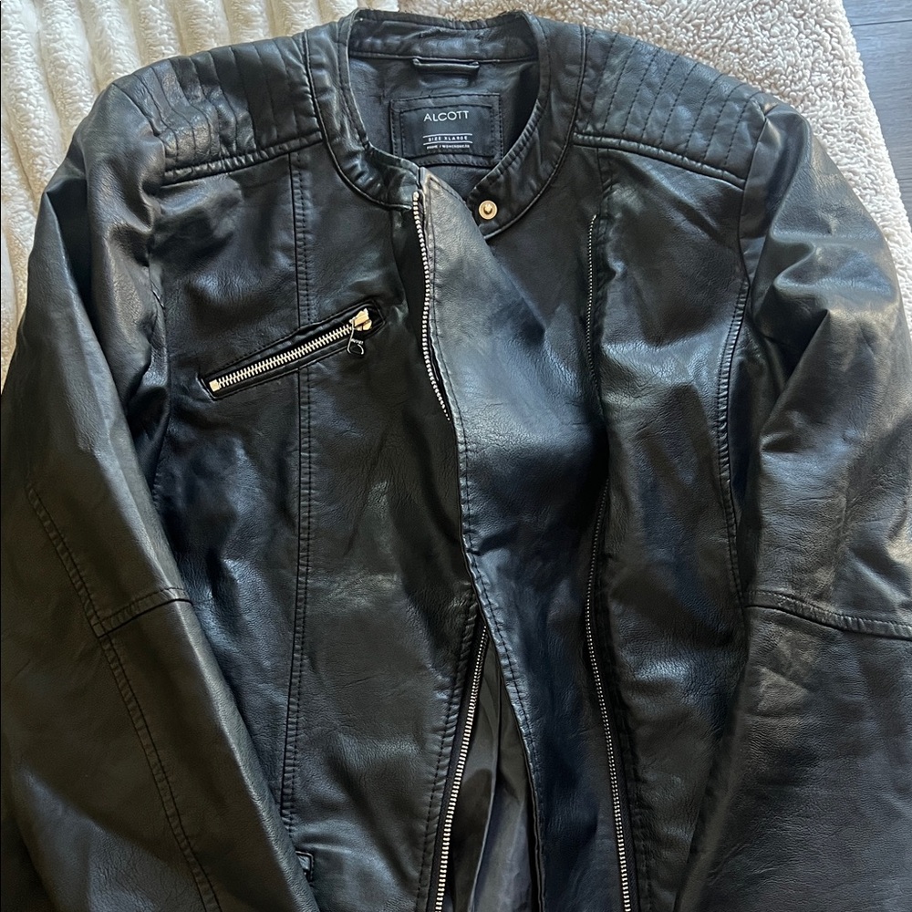 Alcott Black Bomber Jacket for Men
